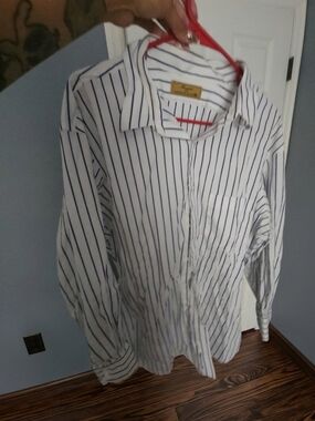 INOOCENTO ORO 🇮🇹 by Tom James Mens Large Dress shirt *designer
